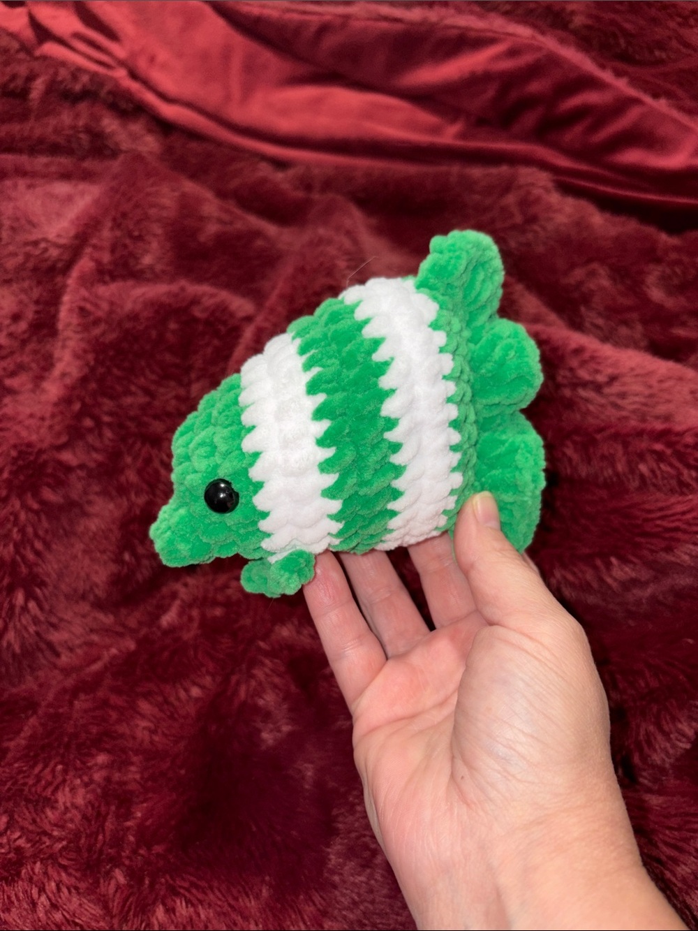 Handmade Crochet Angelfish